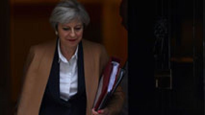 Telediario 1 - Theresa May amaga con retirar la cooperación en seguridad si no hay acuerdo comercial con la UE