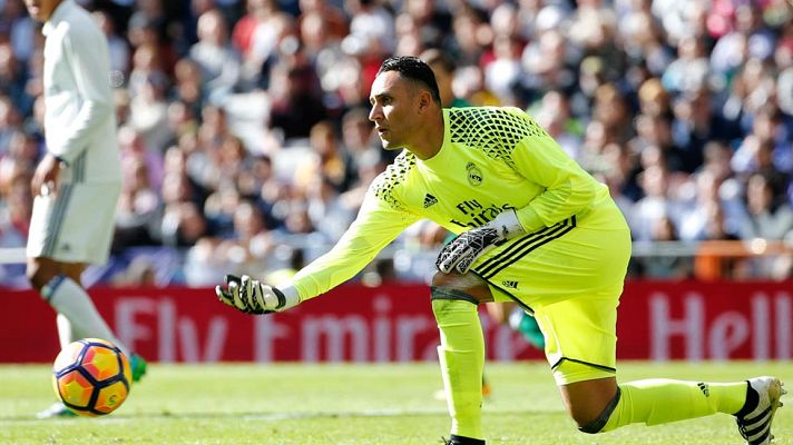 Telediario 1 - Navas reabre el debate sobre la portería en el Real Madrid