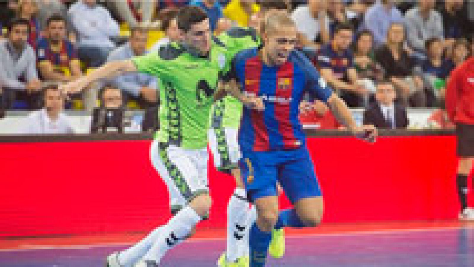 Sin programa: LNFS. Jornada 26: FC Barcelona Lassa 6-3 Movistar Inter FS | RTVE Play