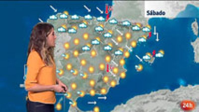 Descenso térmico y aumento de la inestabilidad en el norte y este del país