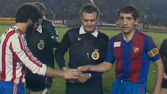 Deportes en el Archivo de RTVE - Sporting de Gijón - FC Barcelona de la Liga 81/82