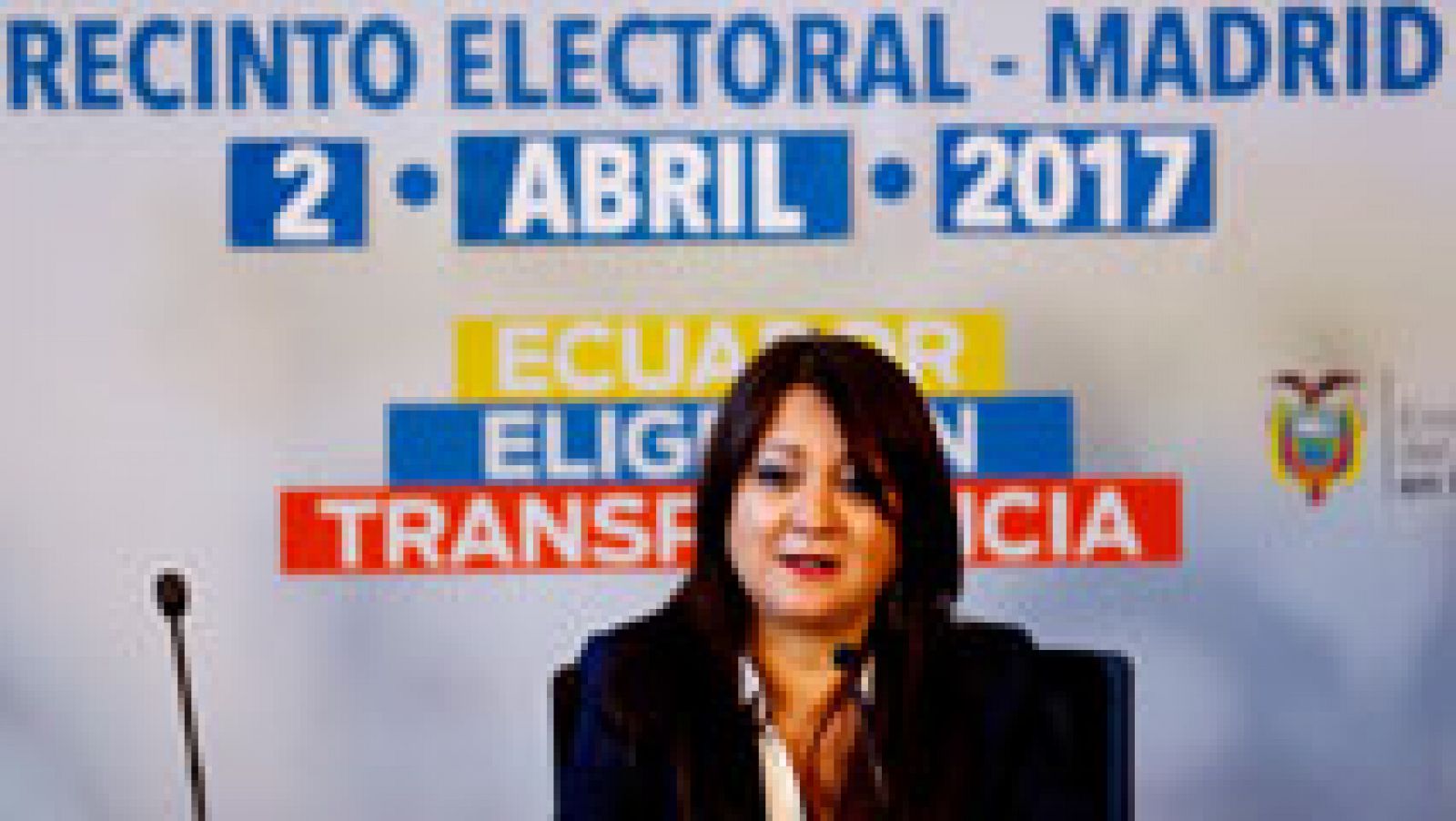 Telediario 1: Un 44% de los electores ecuatorianos  votan en España | RTVE Play