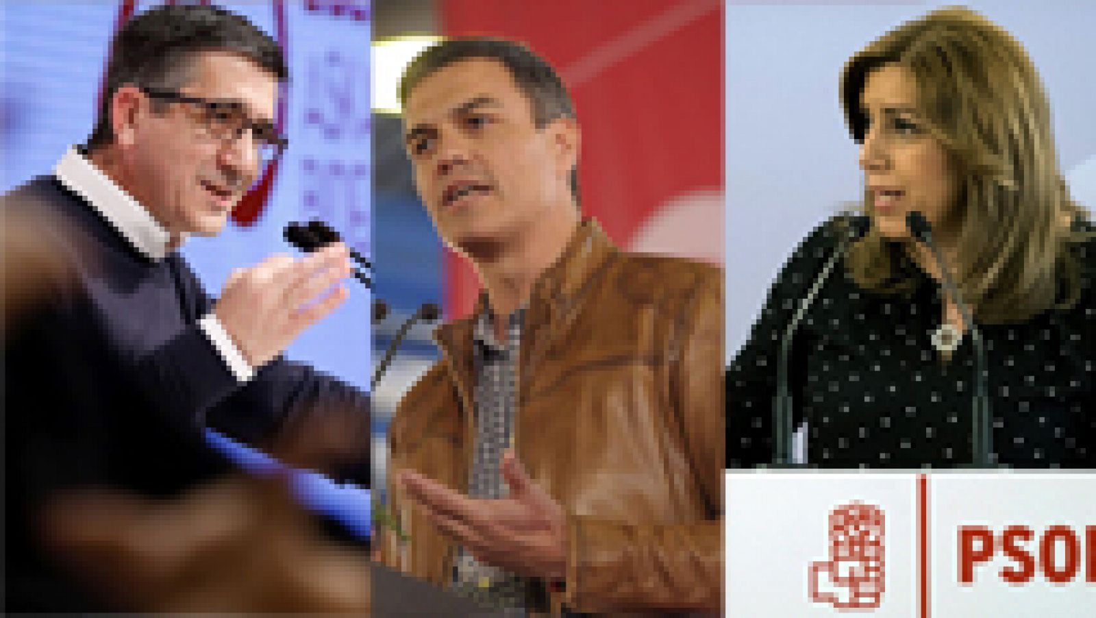 Telediario 1: Los candidatos a las primarias socialistas dan su primer mitin tras la aprobación del calendario electoral | RTVE Play