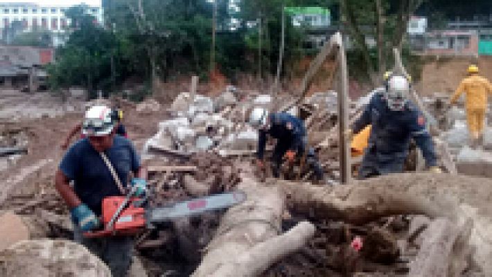 El ejército colombiano coordina el operativo de rescate