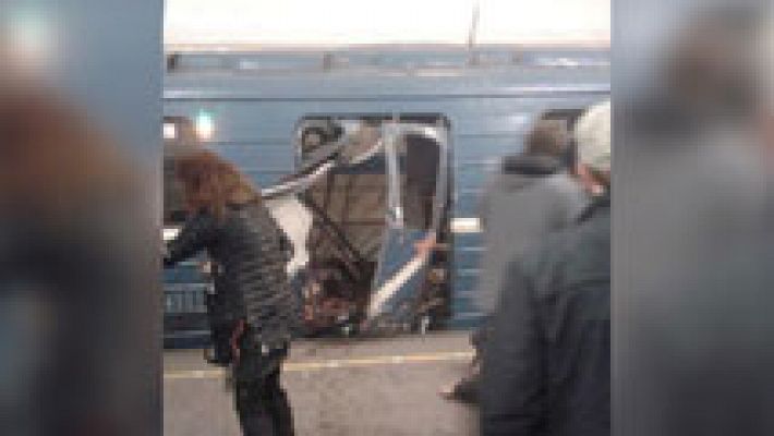 Caos en el metro de San Petersburgo tras una explosión que ha dejado al menos diez muertos