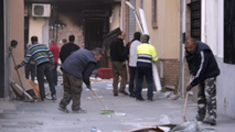 Ocho heridos en una explosión en la localidad granadina de Dúrcal