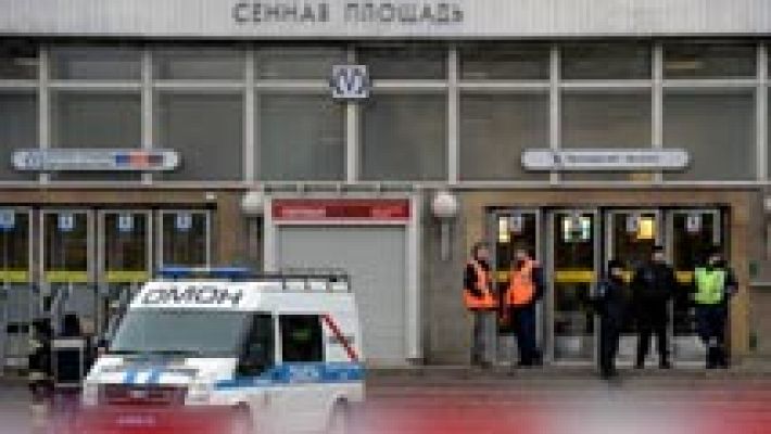 Rusia investiga la explosión en metro San Petersburgo