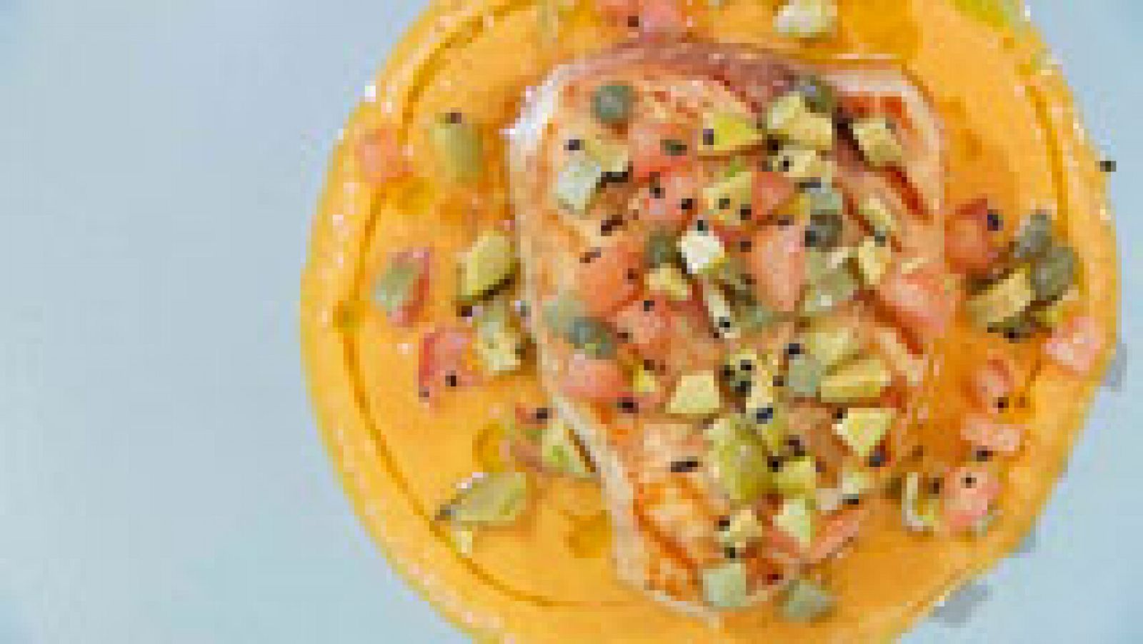 Torres en la cocina - Pez espada con mojo rojo