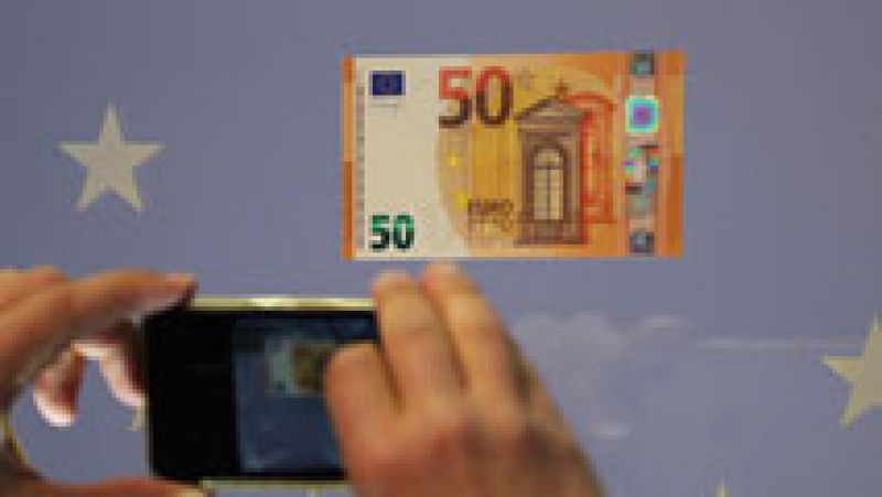 Entra en circulación el nuevo billete de 50 euros