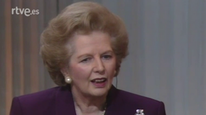 Primero izquierda - Margaret Thatcher