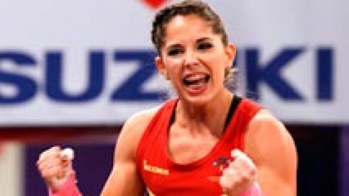 Telediario 1 - Atenery Hernández, triple medallista en los Europeos de halterofilia