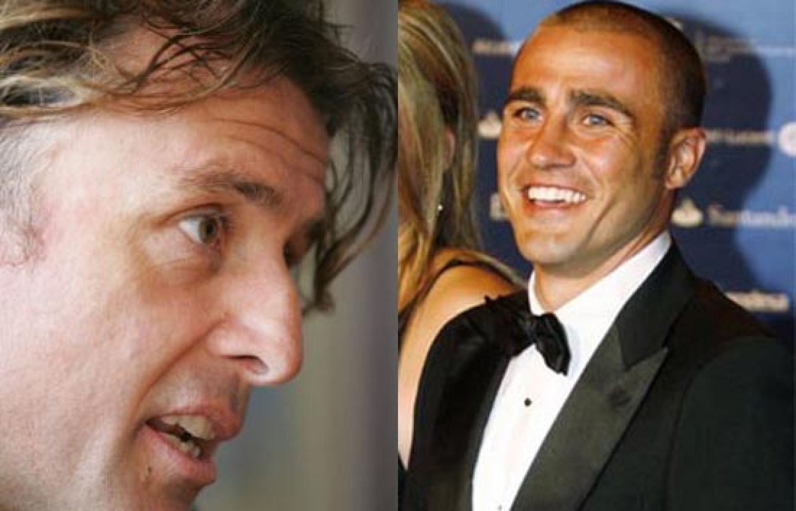 El ex valencianista Amadeo Carboni y el madridista Fabio Cannavaro son las estrellas del corto de Lucas Figueroa, 'Porque hay cosas que nunca se olvidan', que compite en los Goya.  