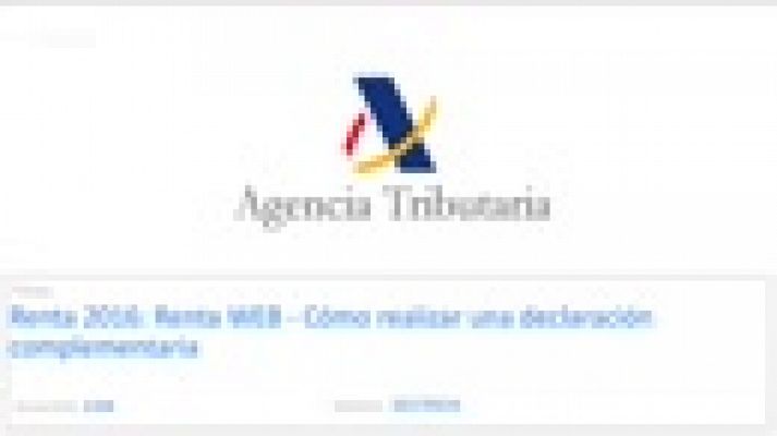  - Declaración IRPF 2016: cómo hacer una complementaria