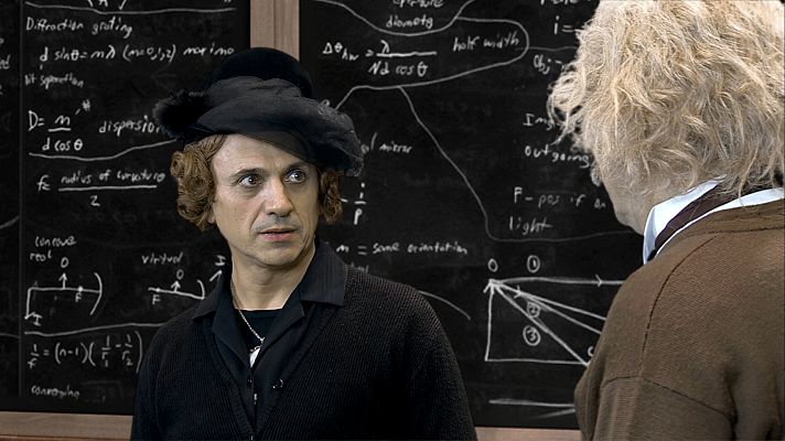 El acabose - Calleusteai Albert Einstein y Niels Bohr