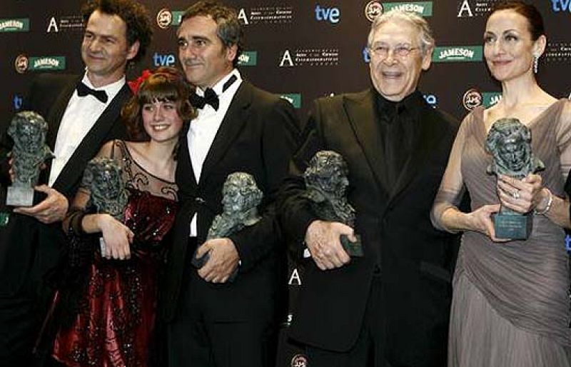 La película 'Camino', con seis galardones, ha sido la gran triunfadora en la velada de los XXIII Premios Goya. (01/02/09) 