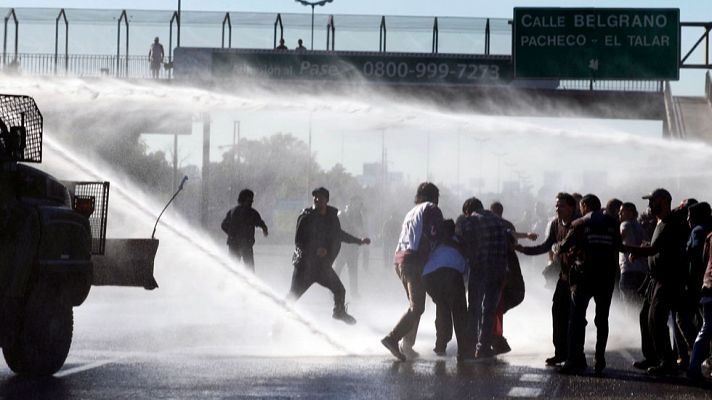 Informativo 24h - Primera huelga general en Argentina tras 16 meses de Macri en el poder