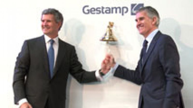 El fabricante español de componentes de automoción Gestamp ha debutado en bolsa