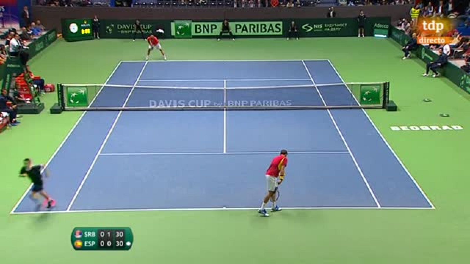 Carreño impresiona a Troicki con un 'gran Willy' a la línea | Ver