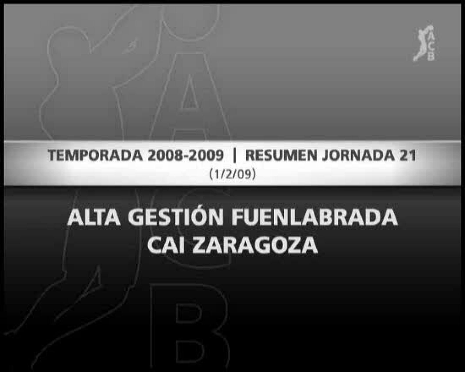 AG Fuenlabrada 103-80 CAI Zaragoza