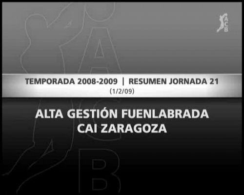 AG Fuenlabrada 103-80 CAI Zaragoza