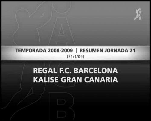 Baloncesto en RTVE - Regal Barcelona 81-67 KG Canaria