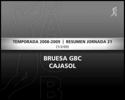Baloncesto en RTVE - Bruesa GBC 63-70 Cajasol Sevilla