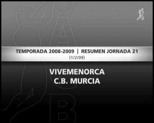 Baloncesto en RTVE - ViveMenorca 84-94 CB Murcia