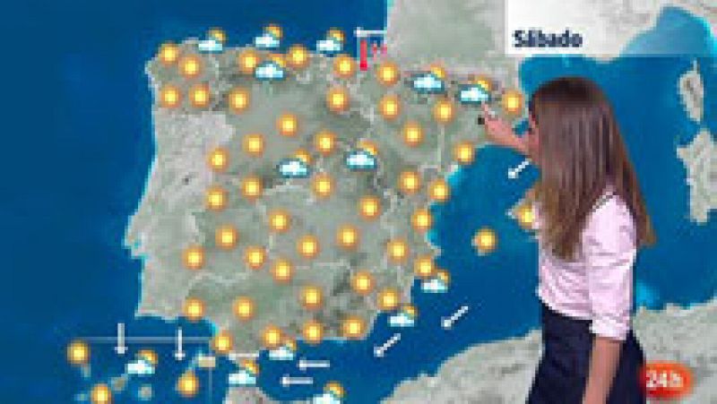 Cielo despejado en casi toda España