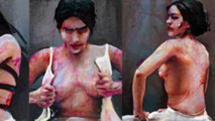 Telediario 1 - Lita Cabellut, la pintora española más cotizada del mundo