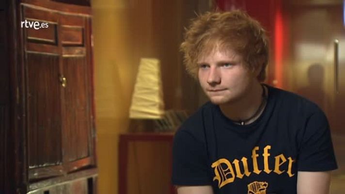  - TVE entrevistó a Ed Sheeran en sus inicios