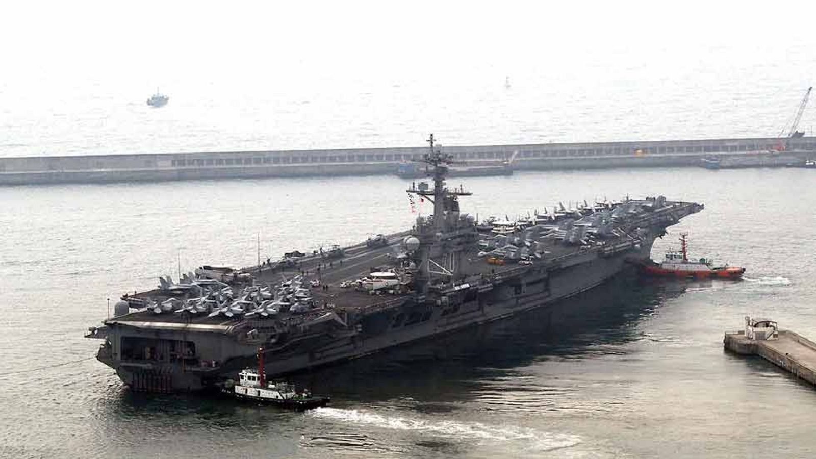 EE.UU. envía un portaviones hacia la Península de Corea
