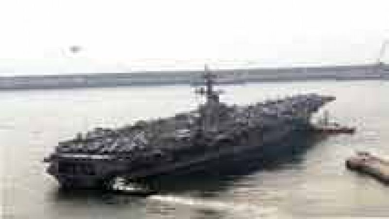 EE.UU. envía un portaviones hacia la Península de Corea