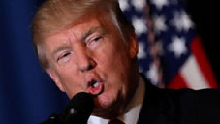 Telediario 1 - Trump quiere mostrar músculo ante todos sus enemigos