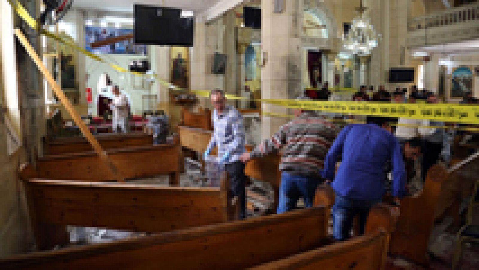 Informativo 24h: Decenas de muertos en un doble ataque del Estado Islámico contra iglesias en Alejandría y Tanta | RTVE Play