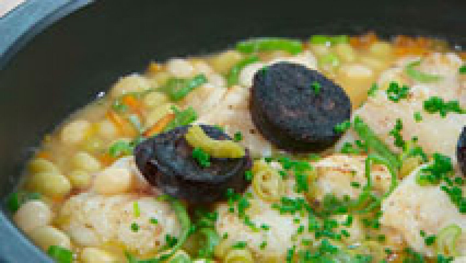 Torres en la cocina - Pochas con rape