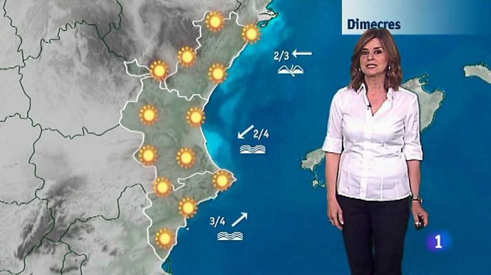 L'informatiu - Comunitat Valenciana - El tiempo en la Comunidad Valenciana - 11/04/17