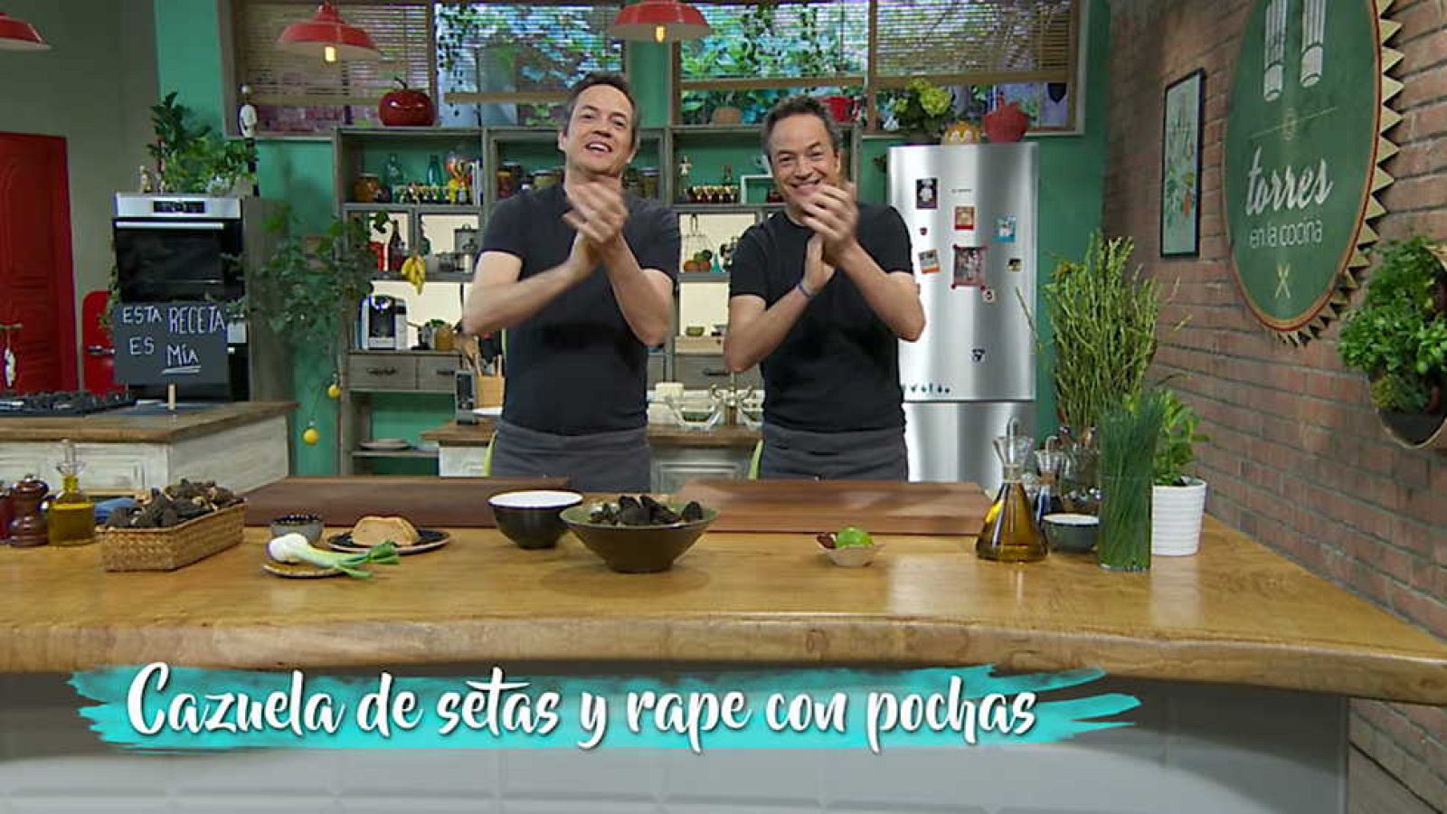 Torres en la cocina - Cazuela de setas y rape con pochas - ver ahora