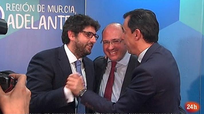 Parlamento - Dimisión del presidente de Murcia