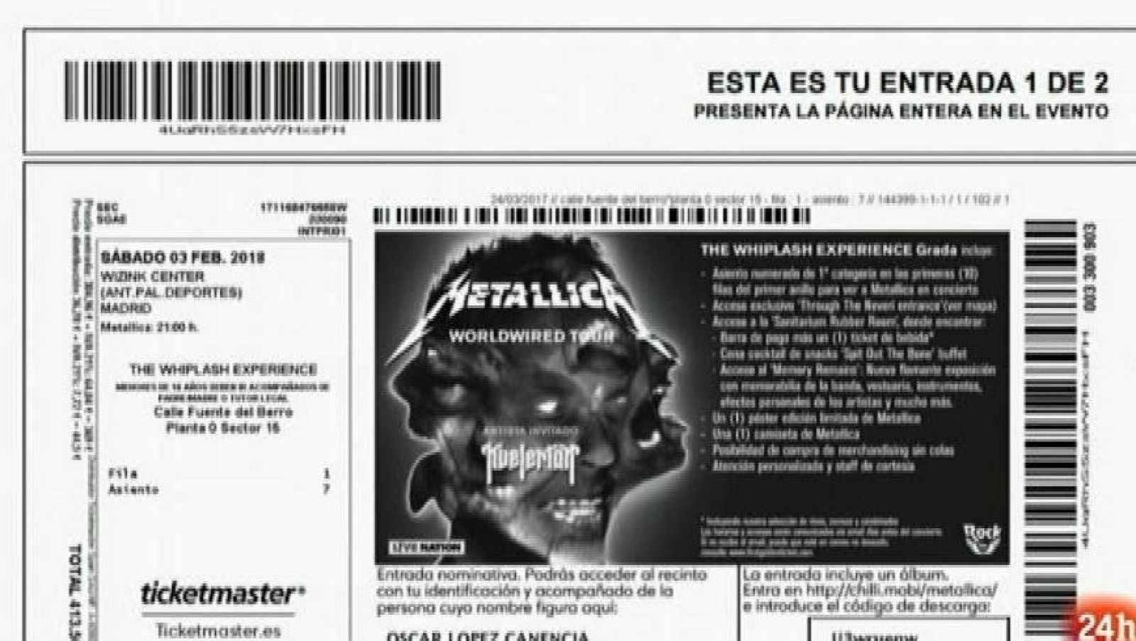 Parlamento - El reportaje - Reventa - 08/04/2017