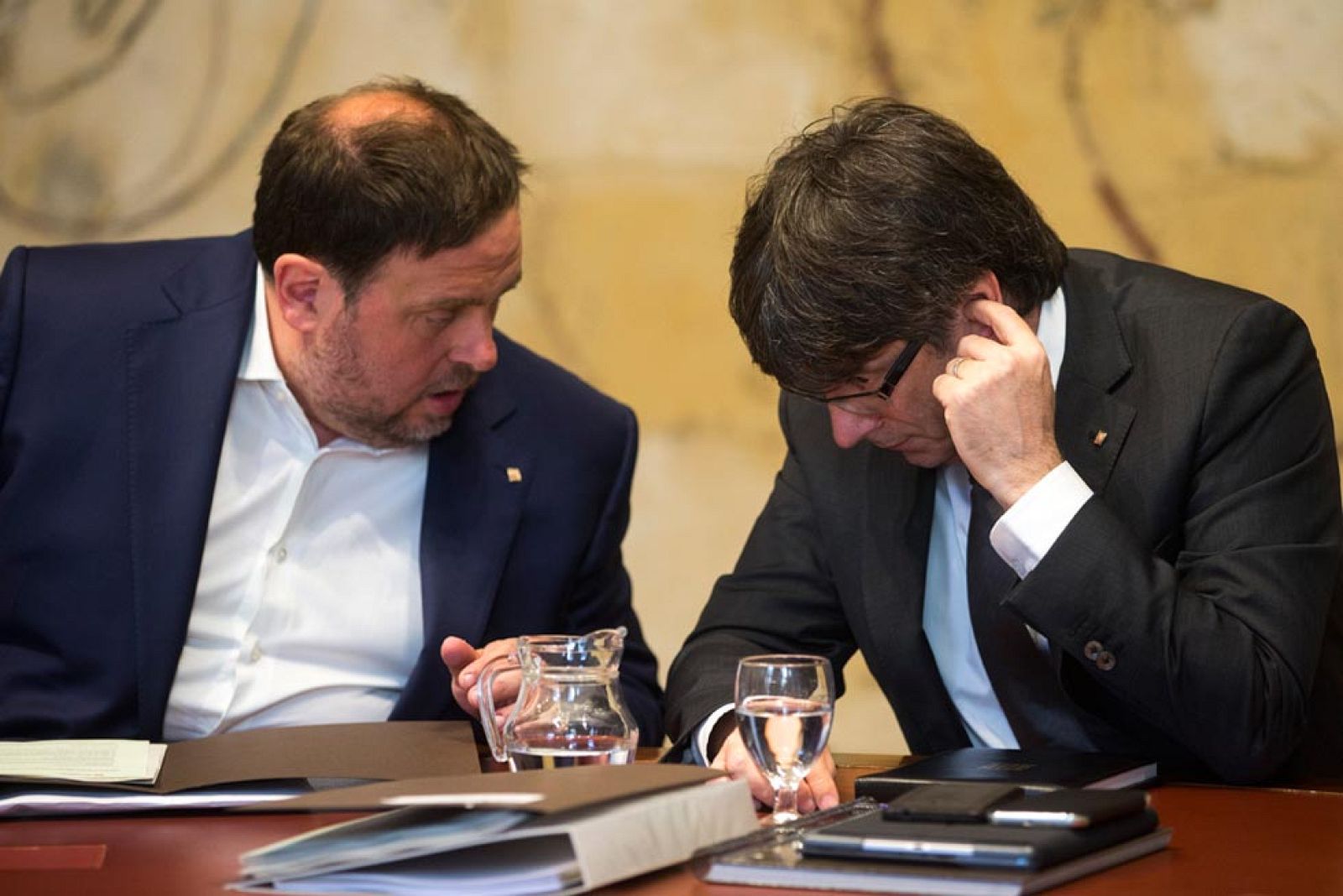 Continúan las discrepancias entre los socios del gobierno catalán