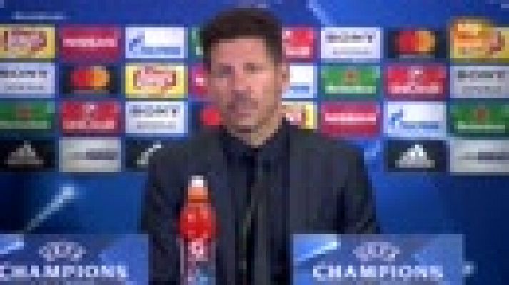  Simeone: "El partido de vuelta será noche de fútbol puro"