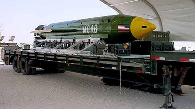 La gran bomba de Trump mata al menos a 36 yihadistas en Afganistán