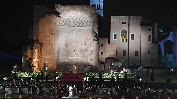 Semana Santa en RTVE - Via Crucis desde Roma