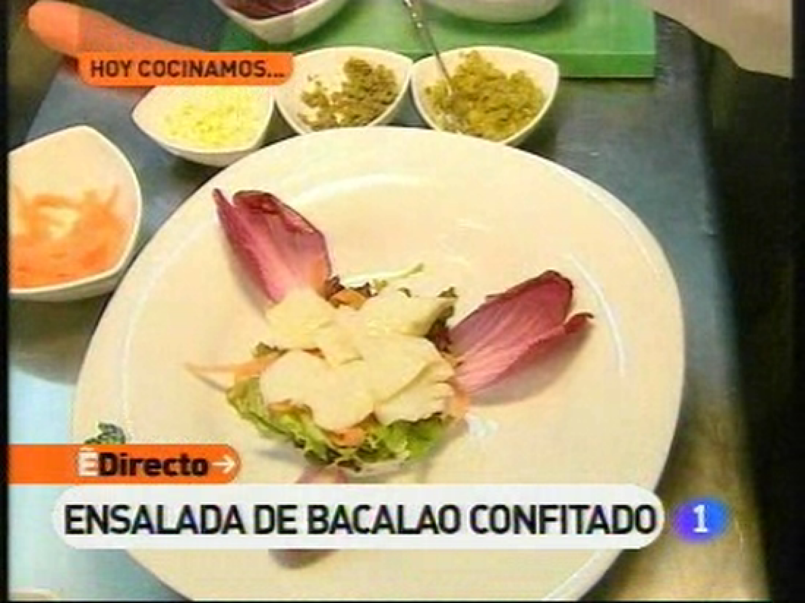 RTVE Cocina: Ensalada de bacalao confitado | RTVE Play