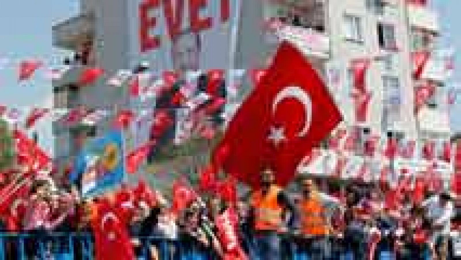 Telediario 1: Turquía se prepara para el referéndum constitucional | RTVE Play