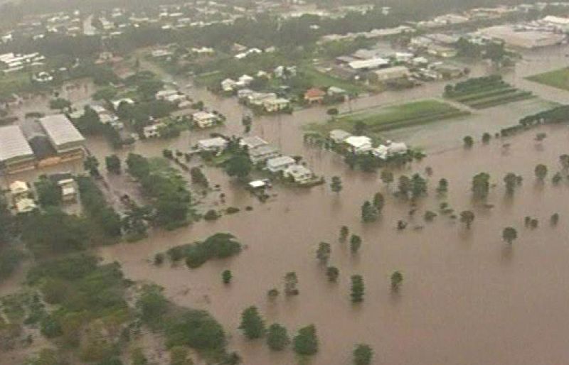 Importantes inundaciones en Australia