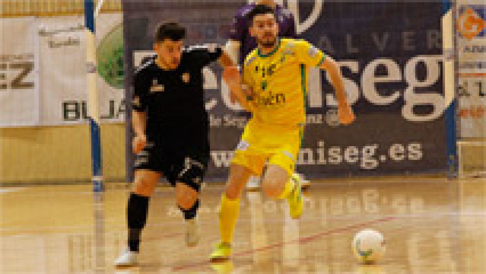 Sin programa: LNFS. Jornada 28. Jaén Paraíso 3-2 Santiago Futsal. Resumen | RTVE Play