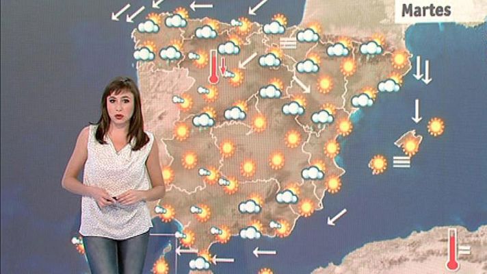 El tiempo - Bajan las temperaturas en el interior norte peninsular y en Canarias