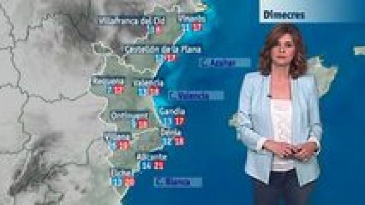 L'informatiu - Comunitat Valenciana - El tiempo en la Comunidad Valenciana - 18/04/17