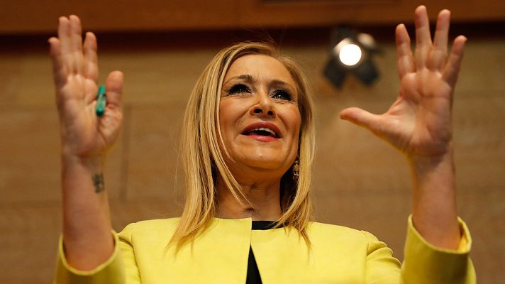 Informativo 24h - Cifuentes ofrece "colaboración absoluta con la Justicia" en el caso del canal de Isabel II